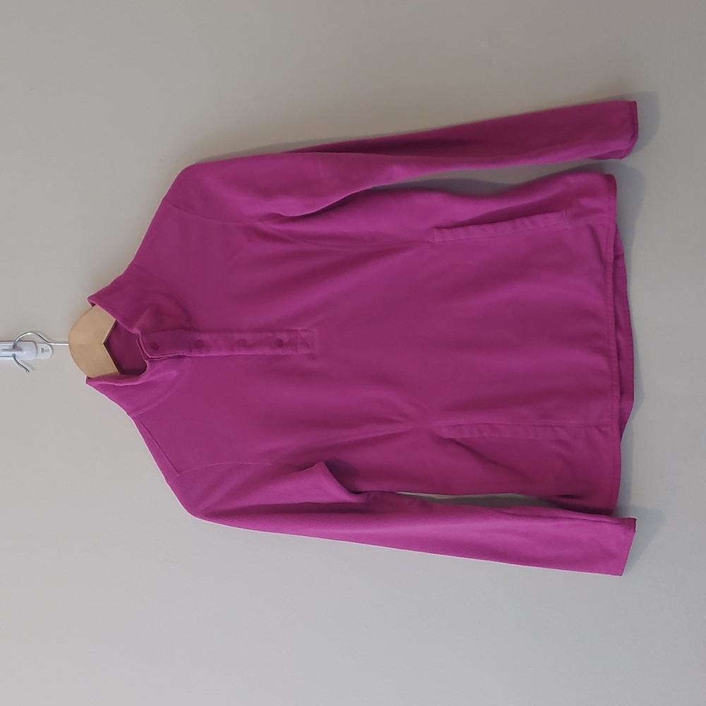 Helly Hansen fleece 1/4 snap button up pullover